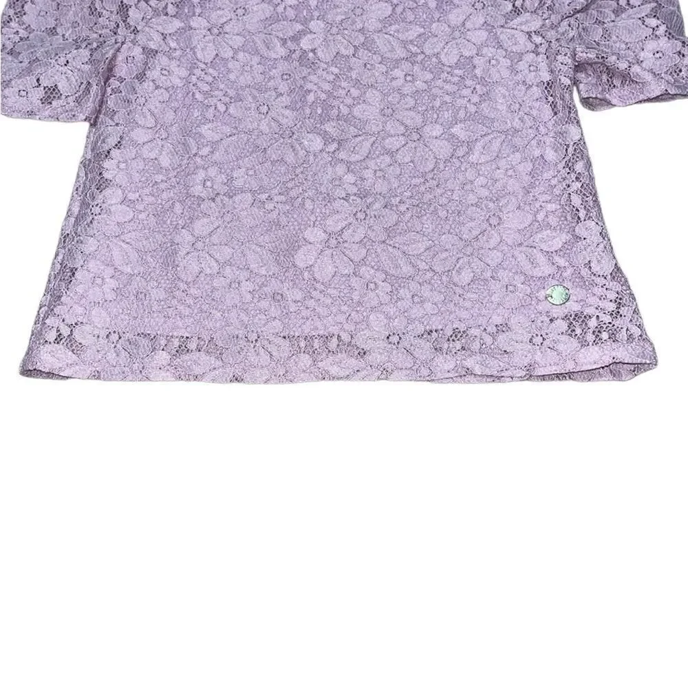 Justice lace cropped